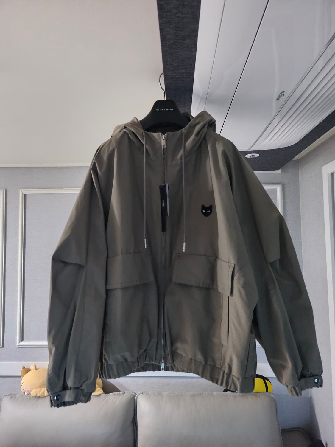 [거의 새것] 송지오옴므 지제로 돌먼 점퍼 자켓 48 상품이미지1