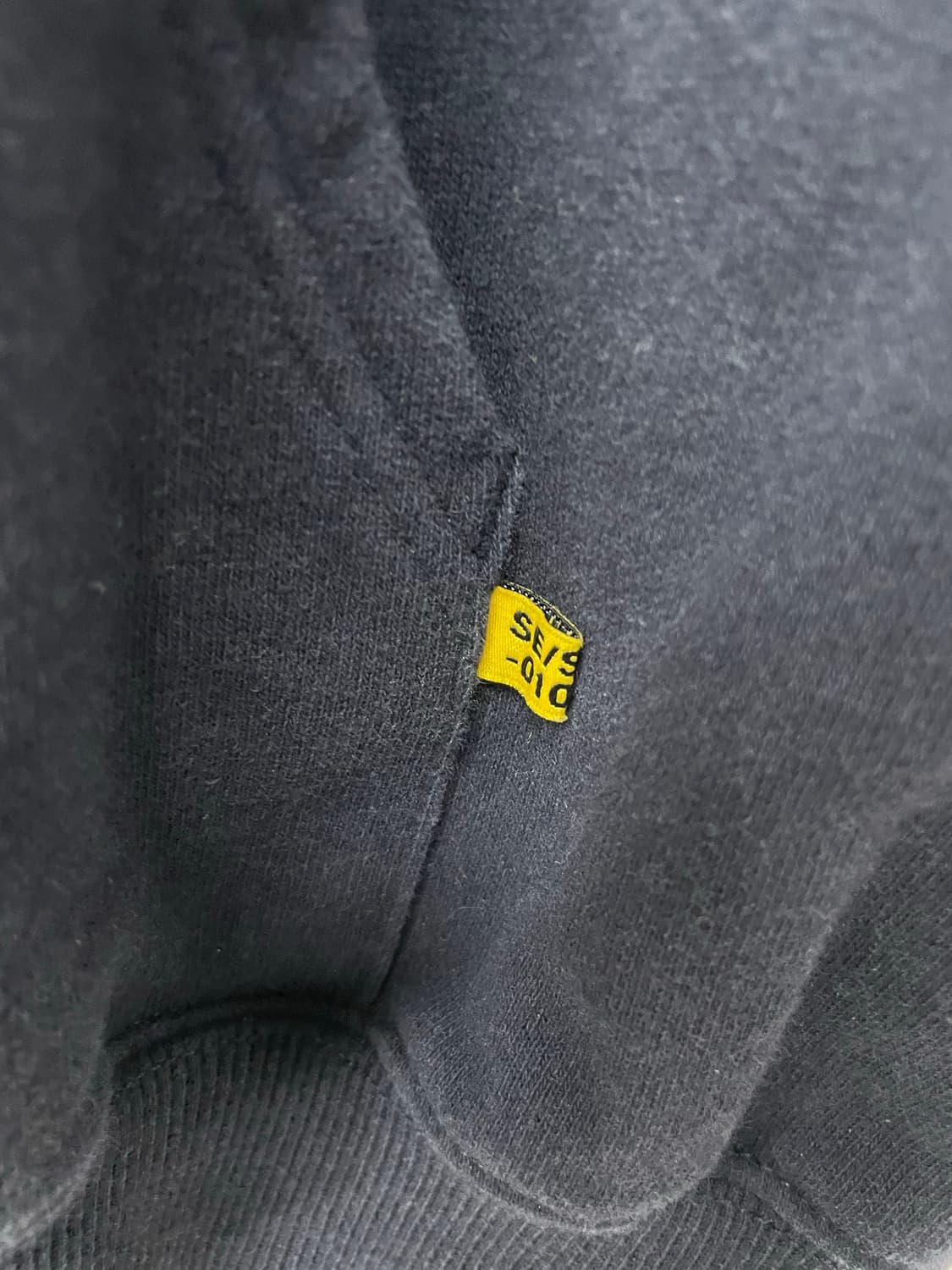 디스이즈네버댓 베이직로고 네이비 후드티 H1828 상품이미지4