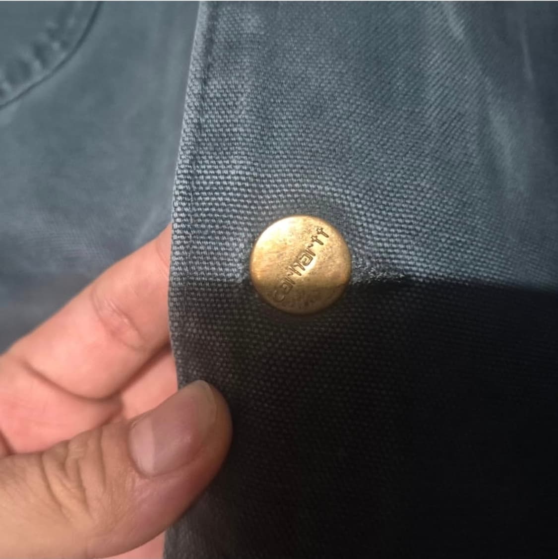 90's 칼하트 OG 블랭킷 라인드 초어 코트 자켓 L 헌터 그린 상품이미지3