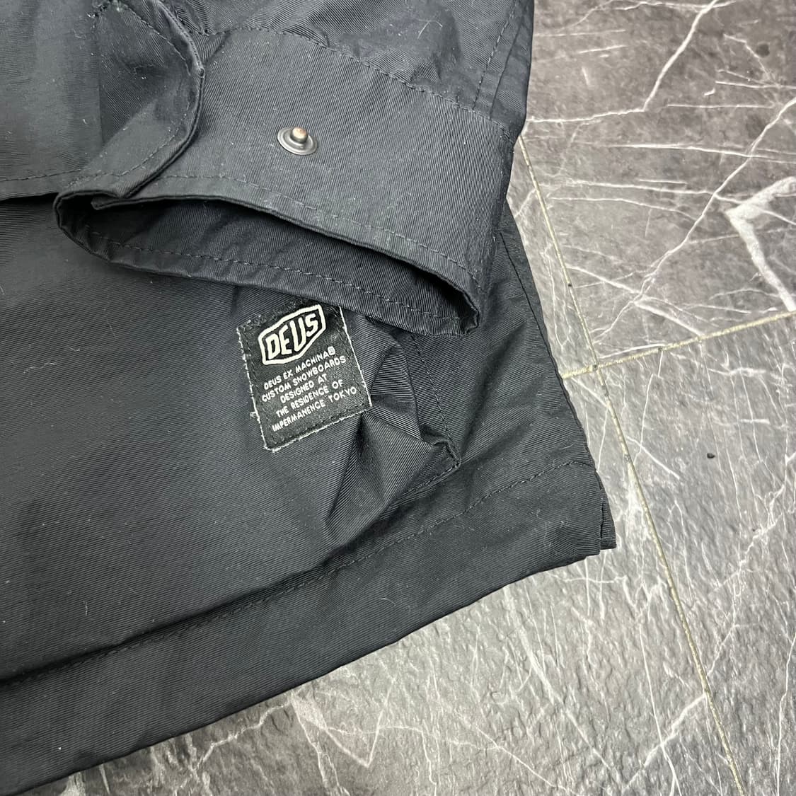 데우스 엑스 마키나 Pathfinder 필드 자켓 블랙 상품이미지10