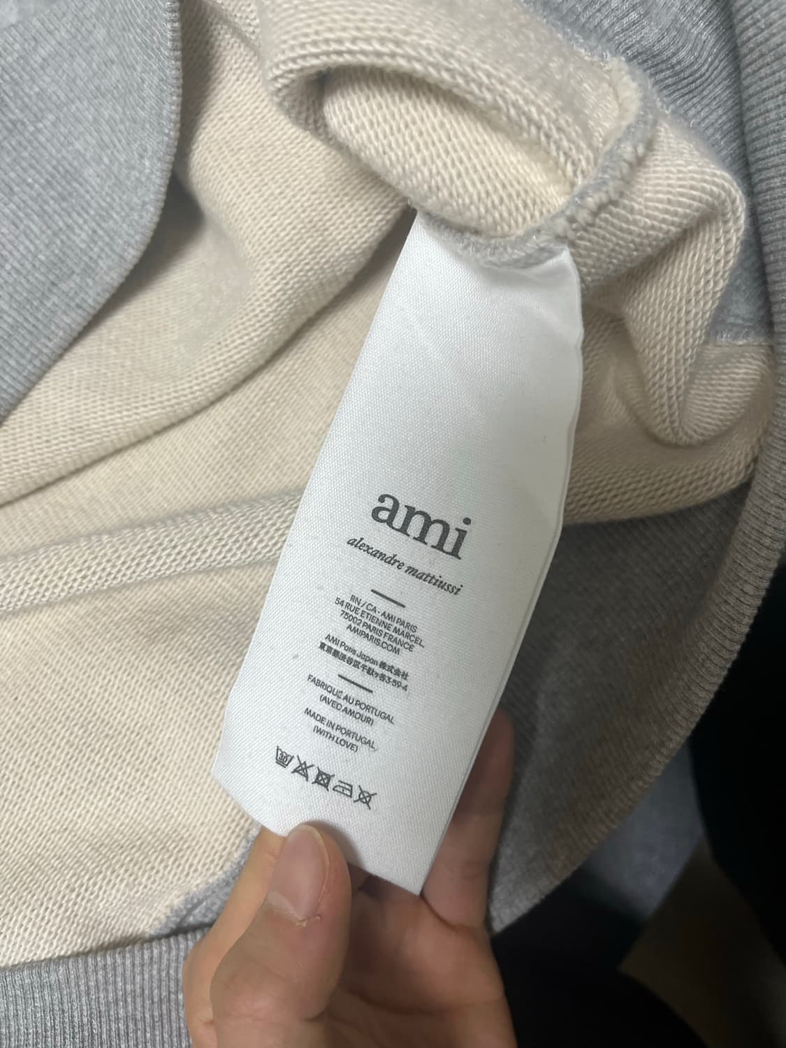 아미 후드티 정품 상품이미지3