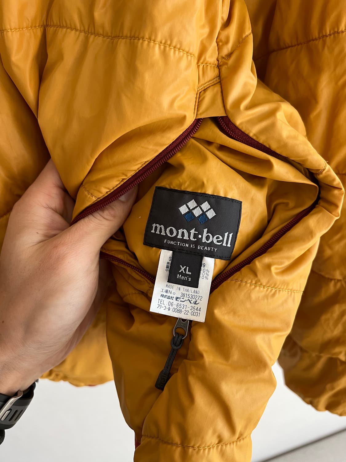 재팬 몽벨 리버시블 패디드자켓 상품이미지7