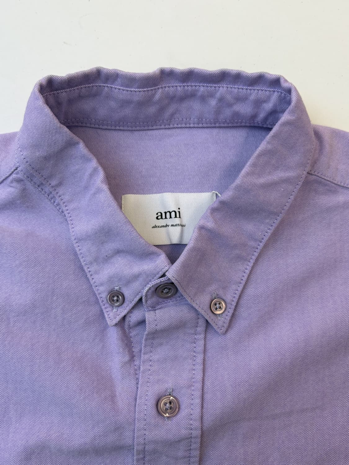 아미 22FW 하트 로고 옥스포드 셔츠 상품이미지4