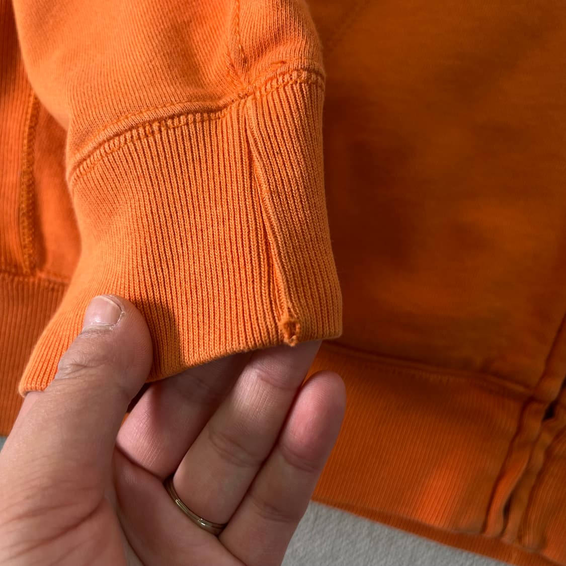 100 폴로랄프로렌 스몰포니 오렌지 후드집업 상품이미지8