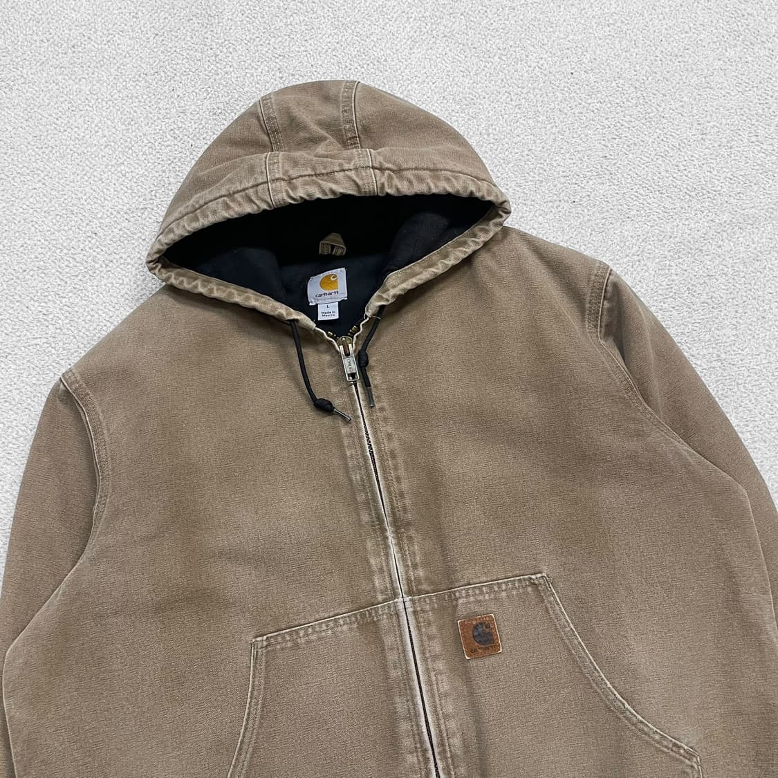 칼하트 Carhartt USA j130 frb 후드 액티브 자켓 상품이미지2