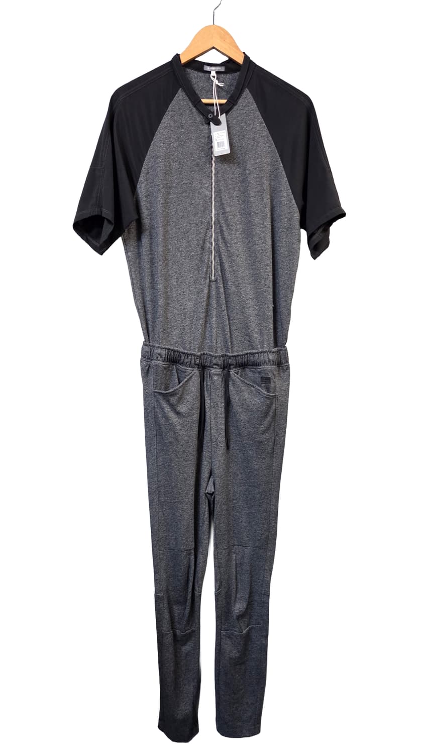 G-STAR반팔 멜란지 그레이 점프수트 상품이미지1