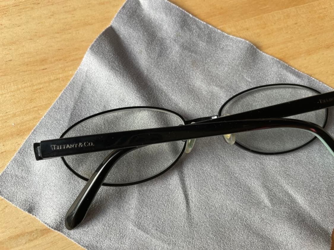 Tiffany & Co. 민트블랙 타원형 안경+정품케이스 상품이미지4