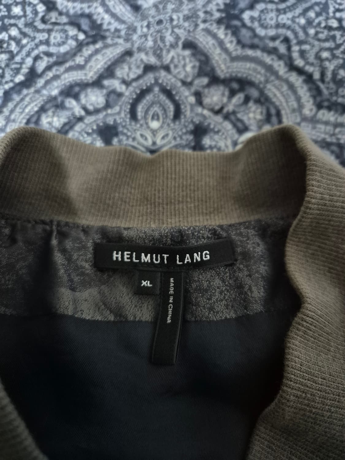 Helmut Lang 자카드 카모 봄버 xl(실 100-105) 상품이미지3