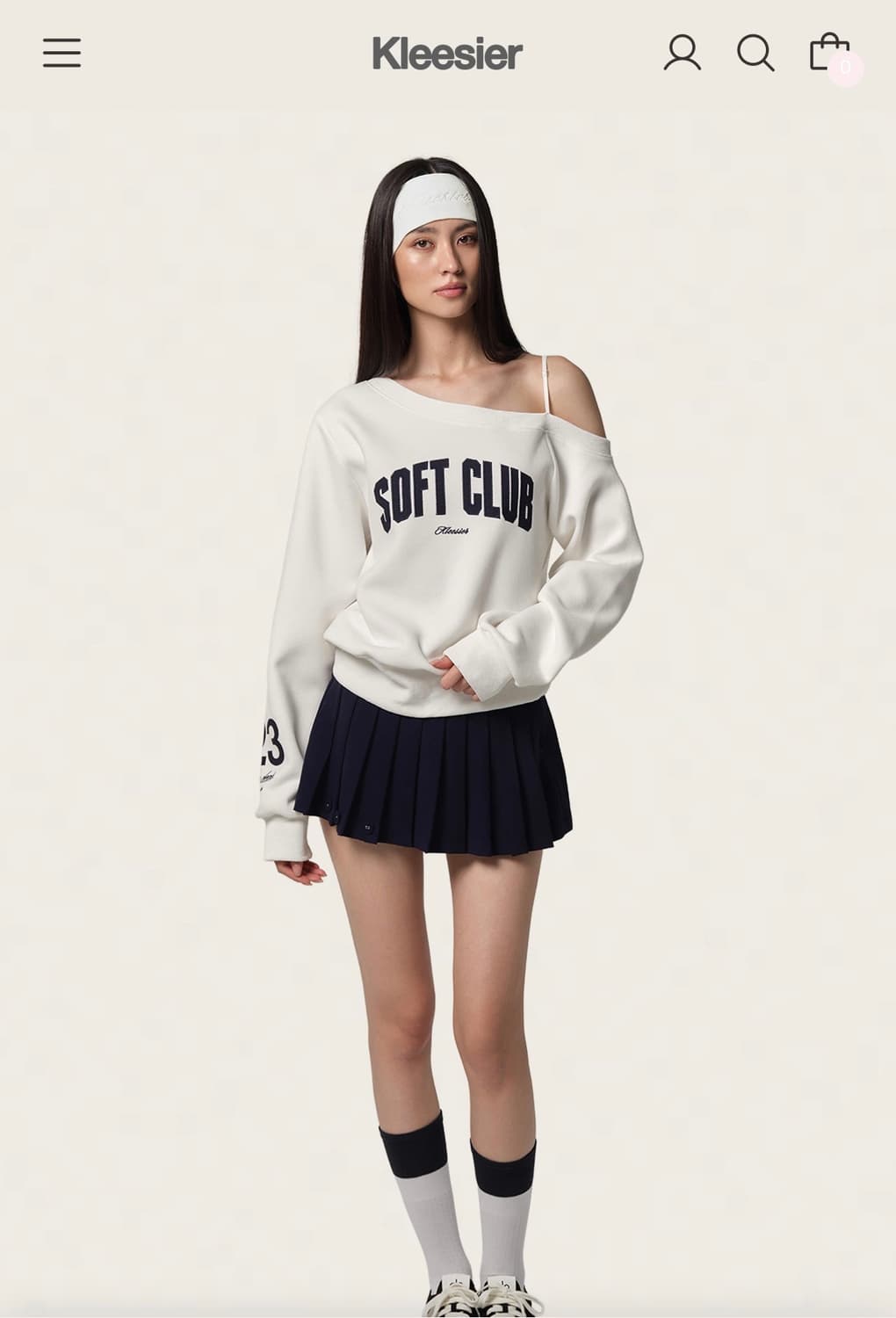 미개봉) 클리시어 25 소프트라인 화이트 상품이미지1