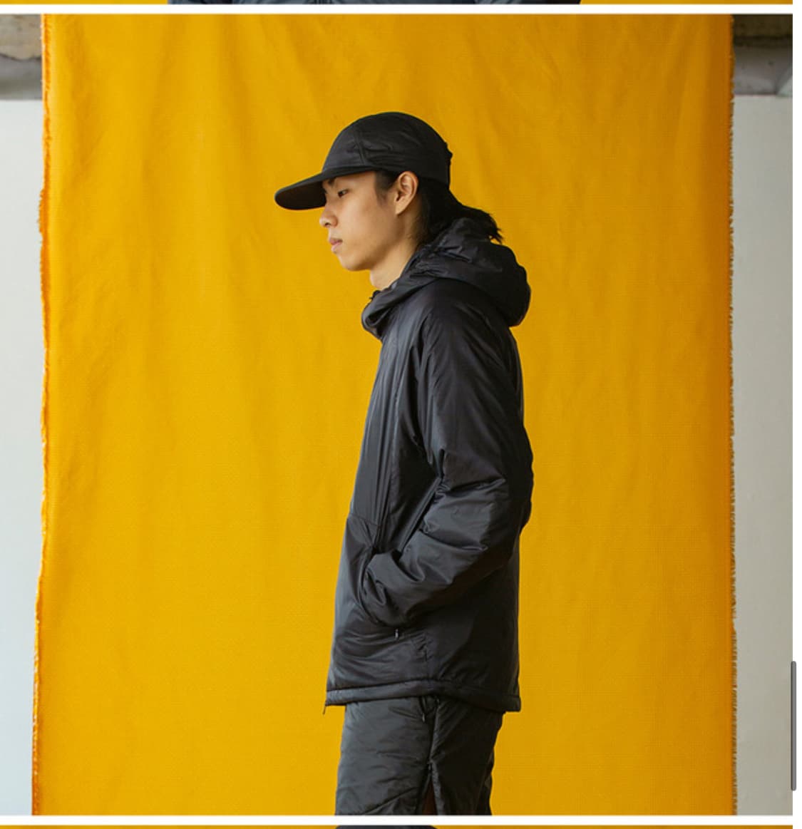 CAYL Quantum 6 panel cap 블랙 상품이미지6