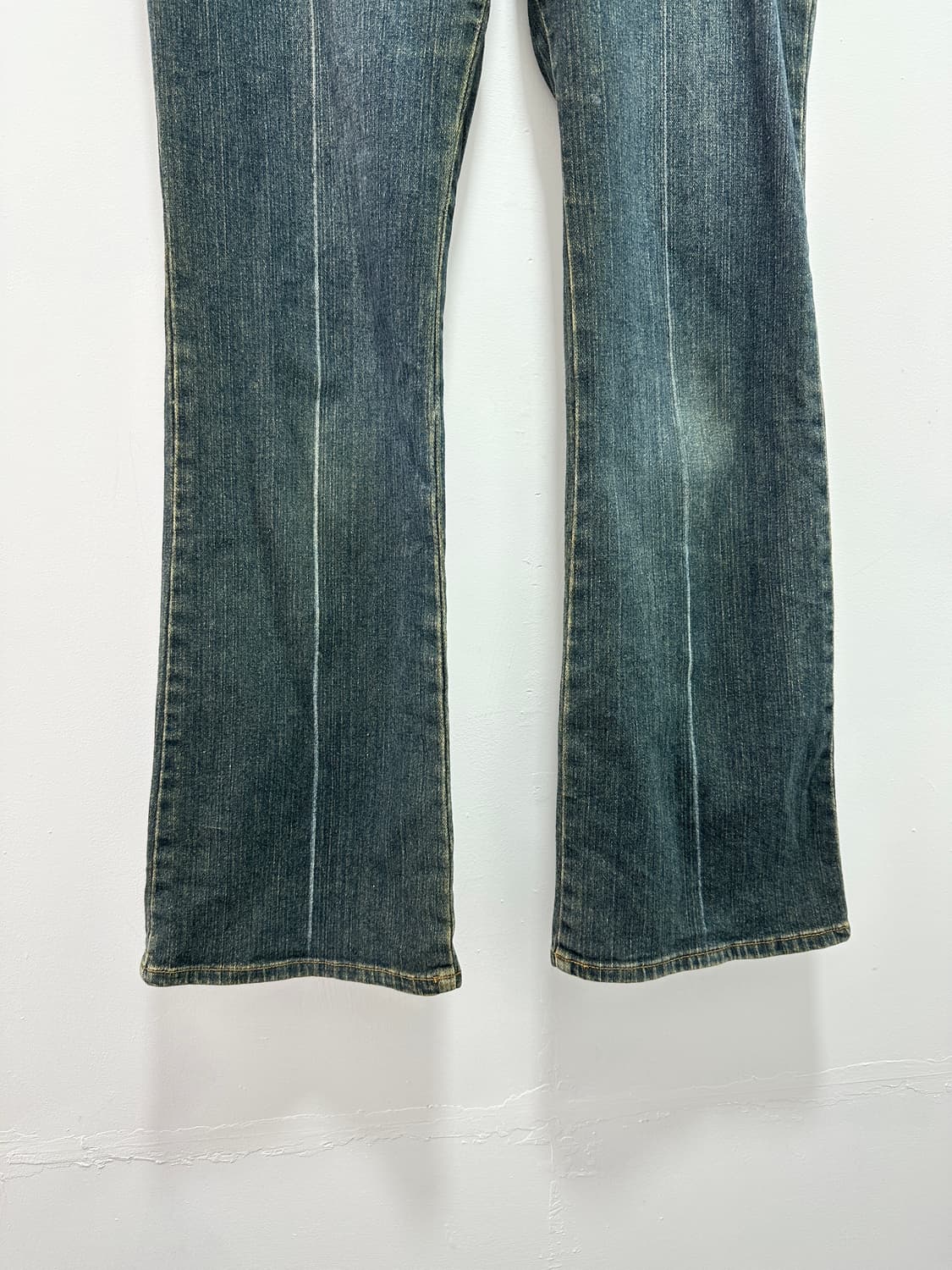 Vintage flare denim washing jeans 상품이미지5