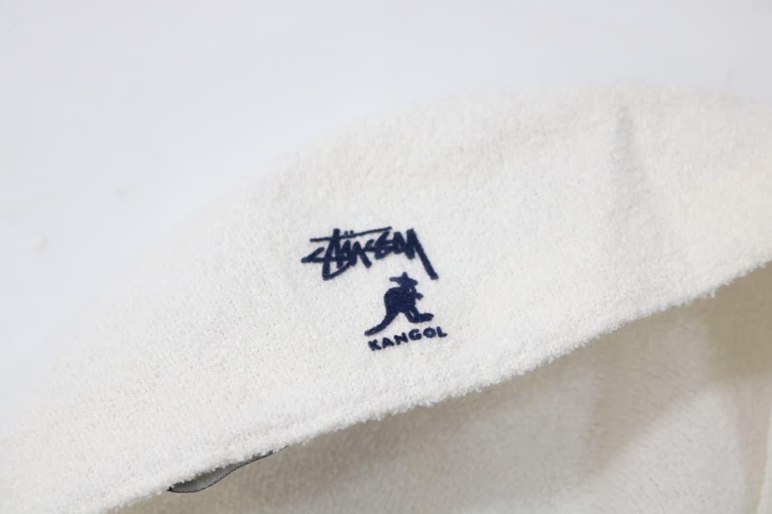 스투시 x 캉골 버뮤다 504 헌팅캡 화이트 상품이미지3