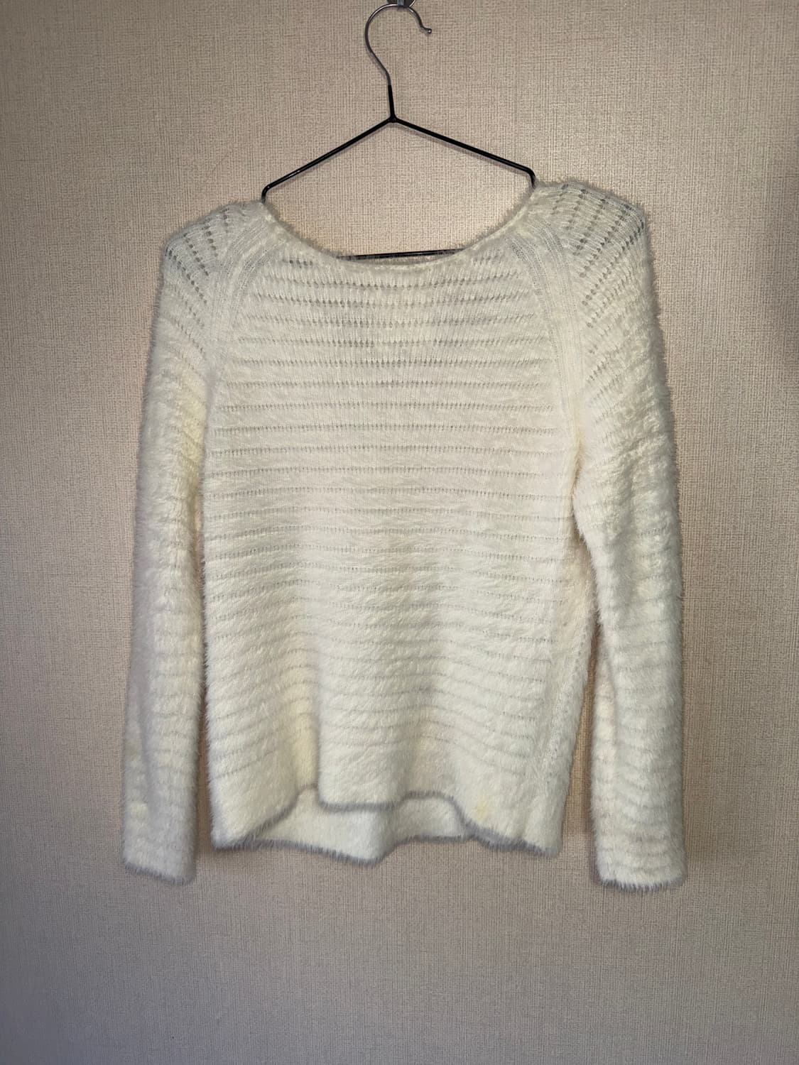 여리핏 브이넥 모헤어 니트 상품이미지3