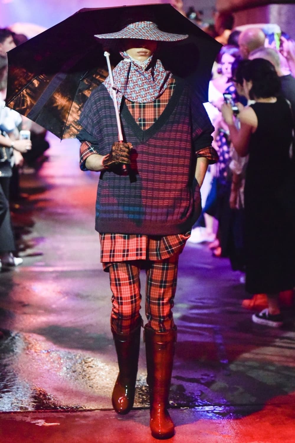 [L] 라프시몬스 18SS 브이넥 오버 니트 상품이미지3