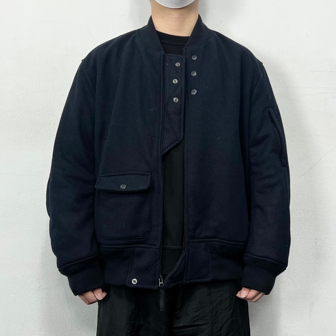 엔지니어드 가먼츠 x 유니클로 퍼프테크 숏 블루종 상품이미지3