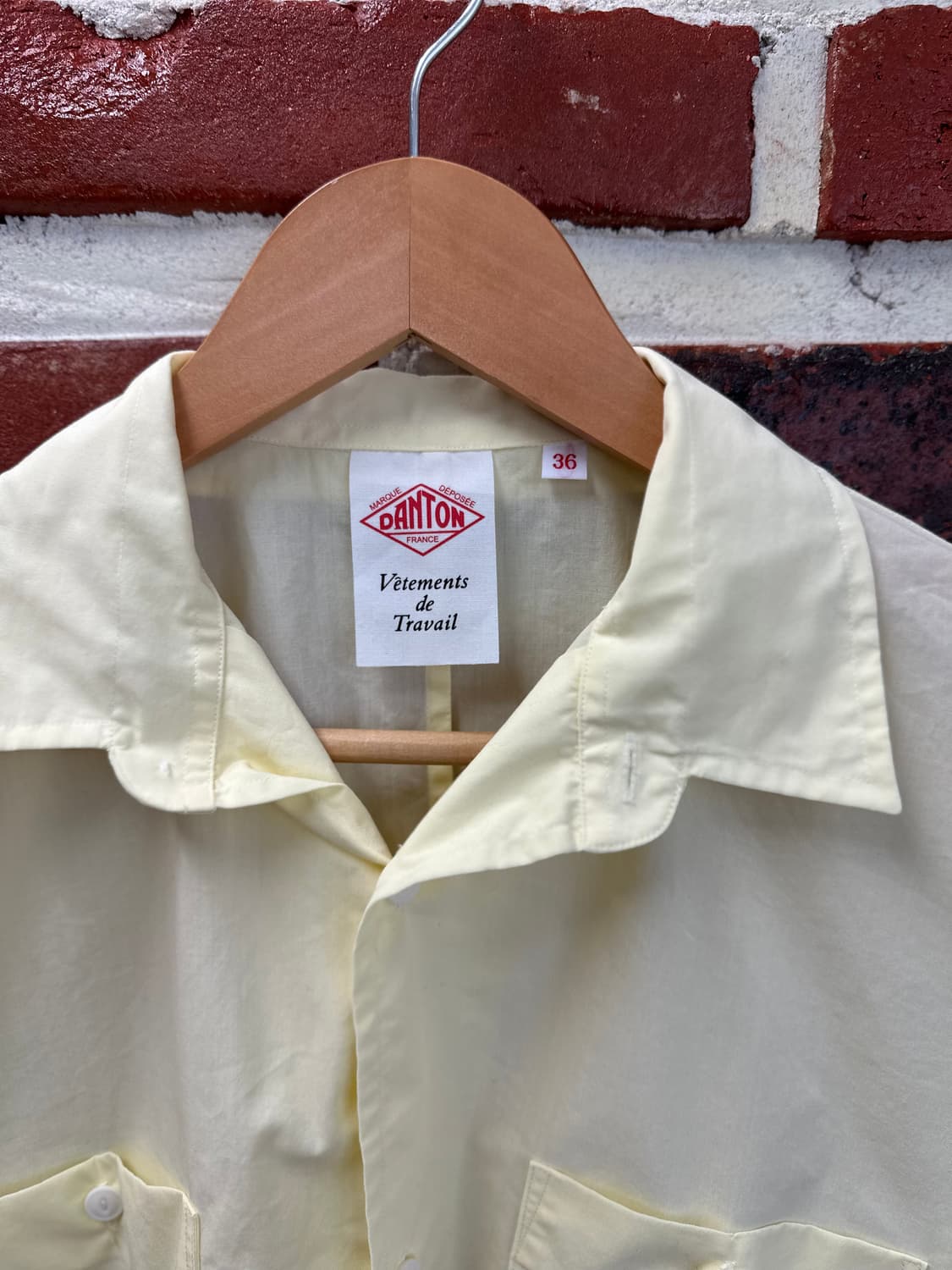 (36)단톤 23SS 숏슬리브 셔츠 레몬 상품이미지4