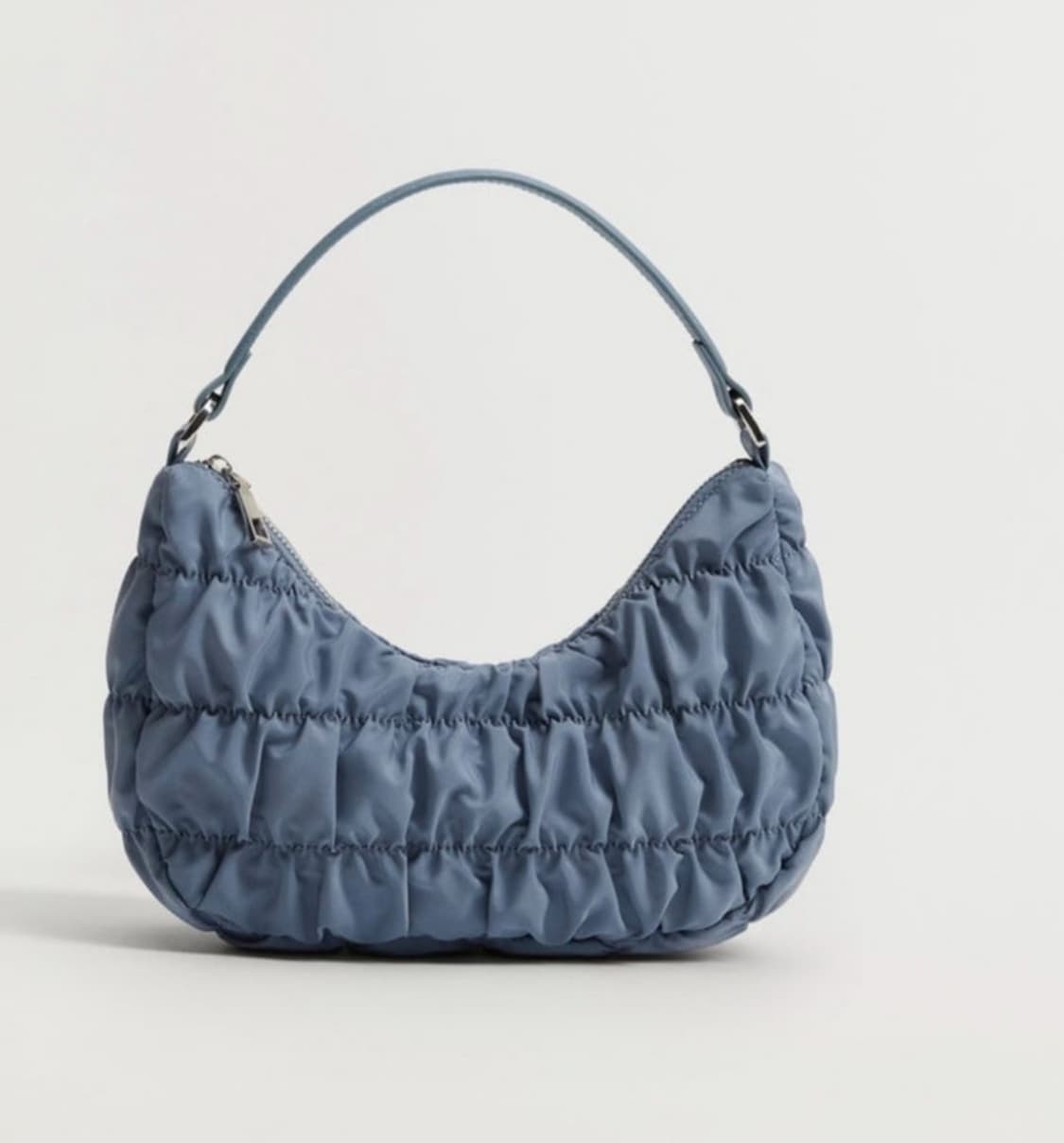 망고 루시드 바게트백 스카이블루 상품이미지1