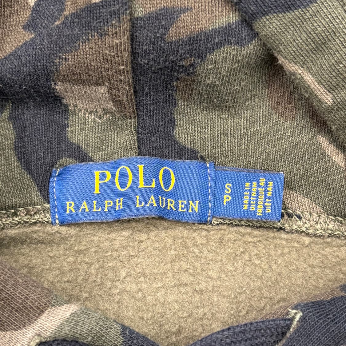 S 폴로랄프로렌 카모플라쥬 기모 후드티  상품이미지4