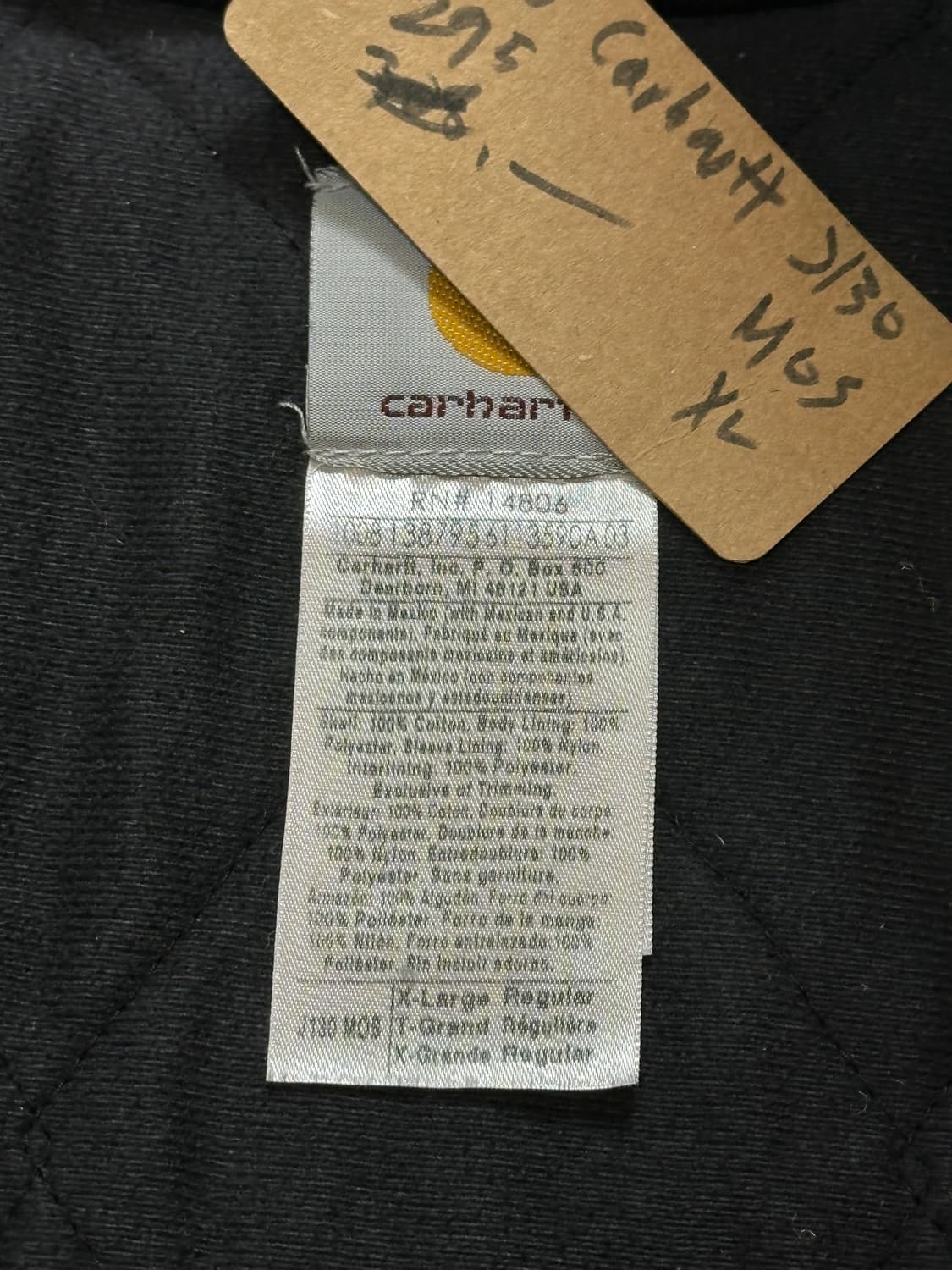 OG 칼하트 J130 액티브 자켓 칼하트 MOS 모스그린 상품이미지9