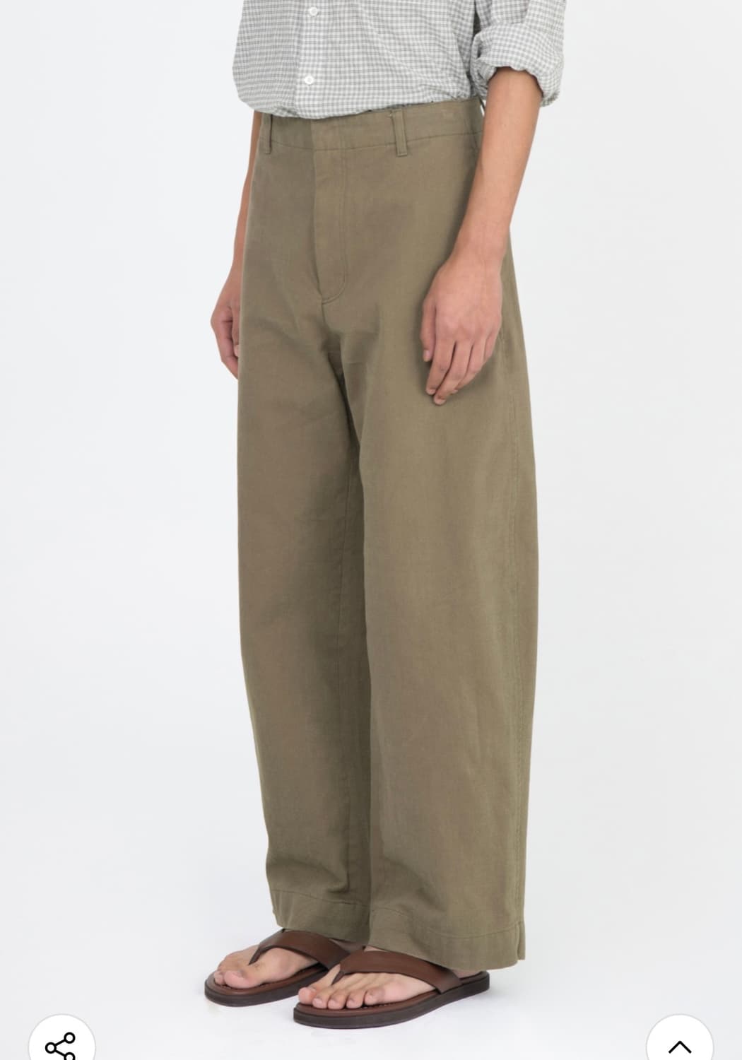 브라운야드 워시드필드팬츠 브라운 상품이미지1