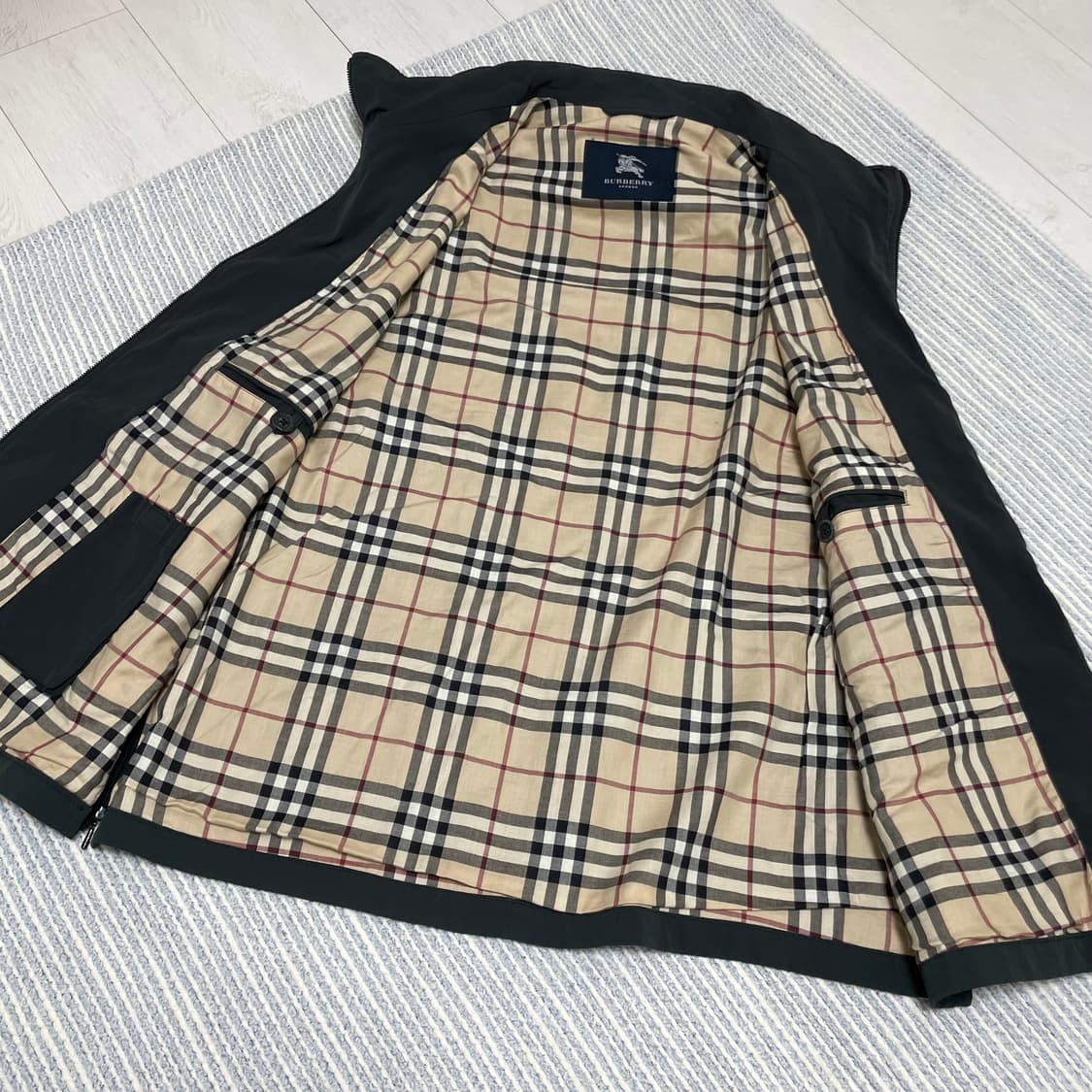 BURBERRY LONDON 버버리 후드 짚업 베스트 상품이미지5