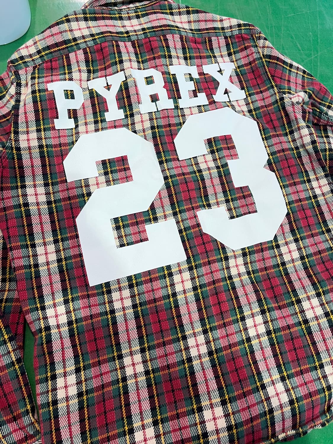 버질아블로pyrex 파이렉스 플란넬셔츠 L 상품이미지4