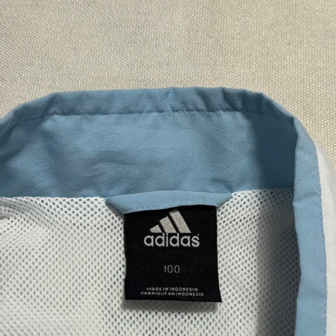 아디다스 아르헨티나 06-07시즌 블랙 삼선 바람막이 상품이미지4