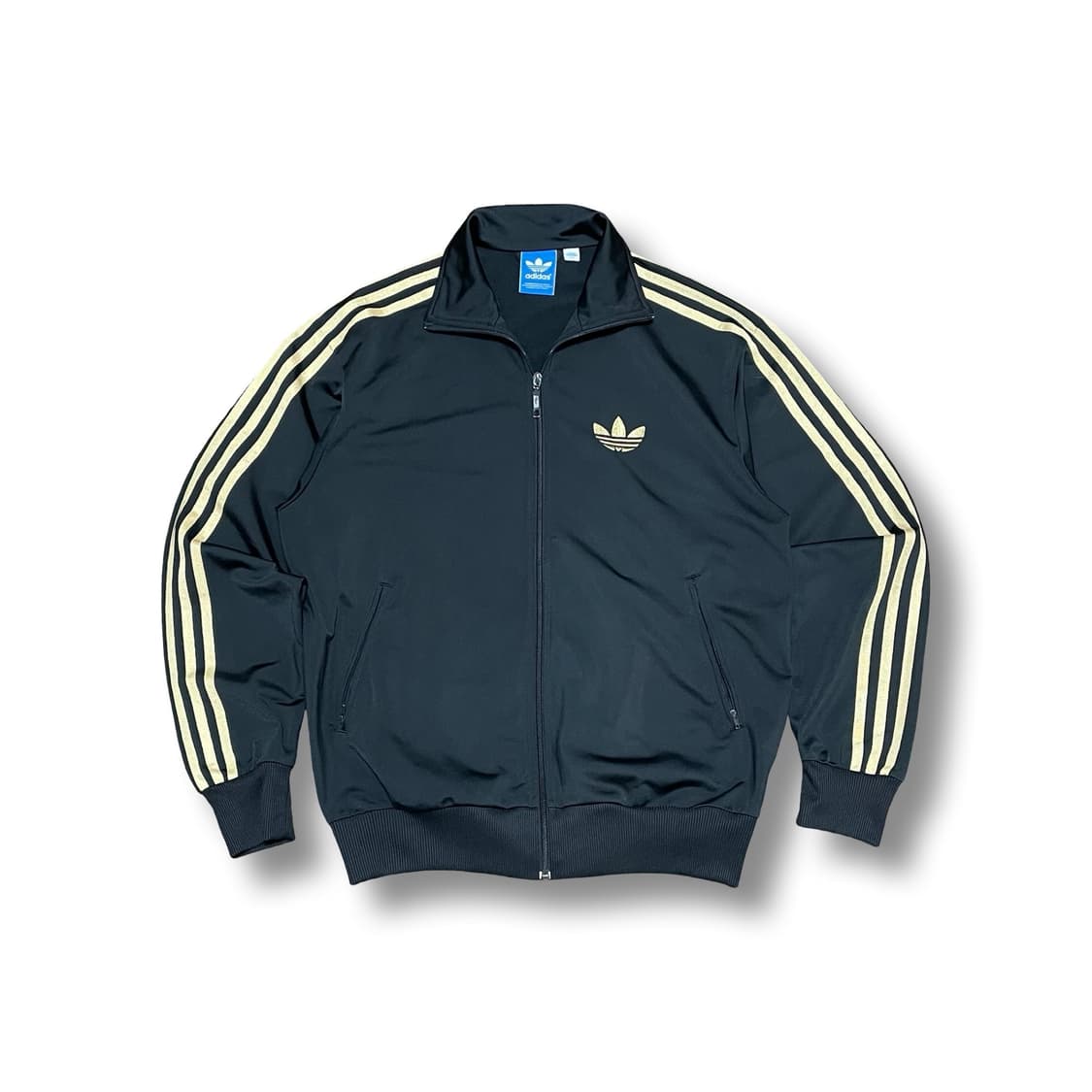 [L] 아디다스 블랙 골드 파이어버드 져지 트랙탑 상품이미지1