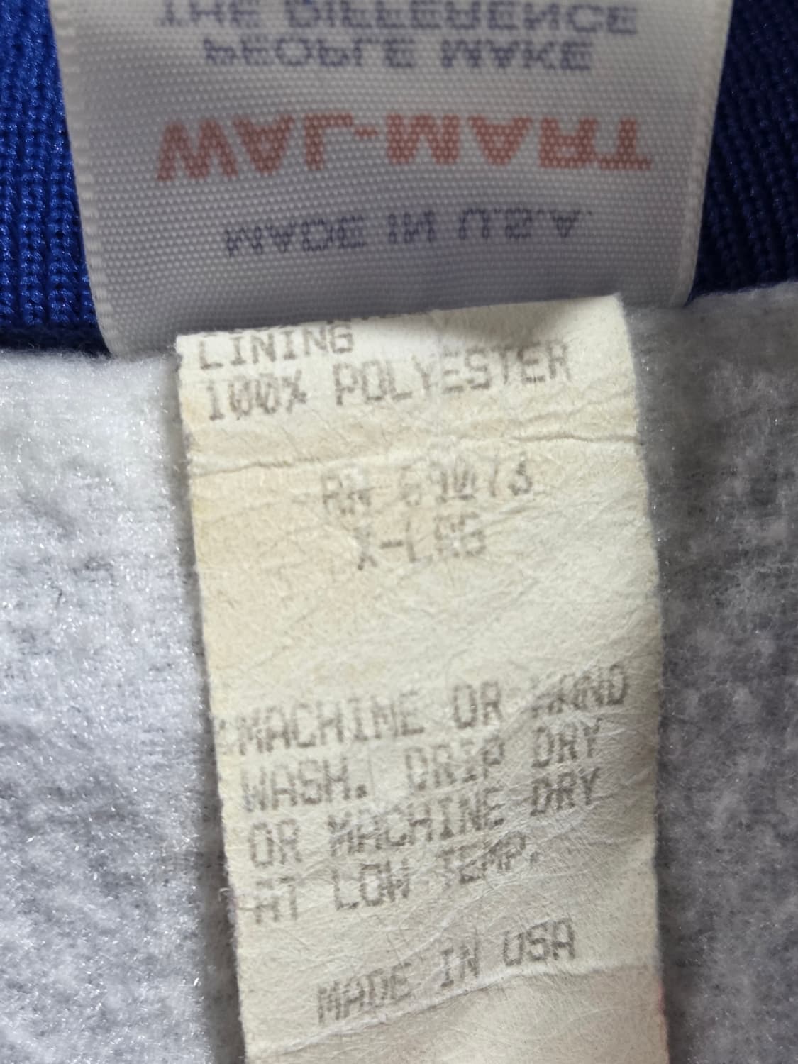 1980's 월마트 바시티 자켓 (MADE IN USA) 상품이미지8