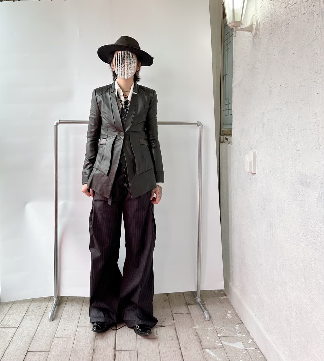 Elloie Dieu snake pattern point jacket 상품이미지4