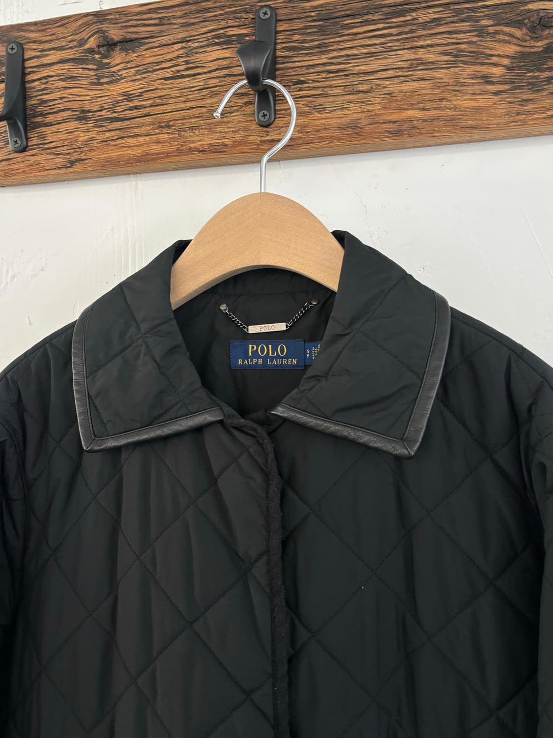 Polo 폴로 랄프로렌 신형 블랙 퀄티드 자켓 상품이미지2