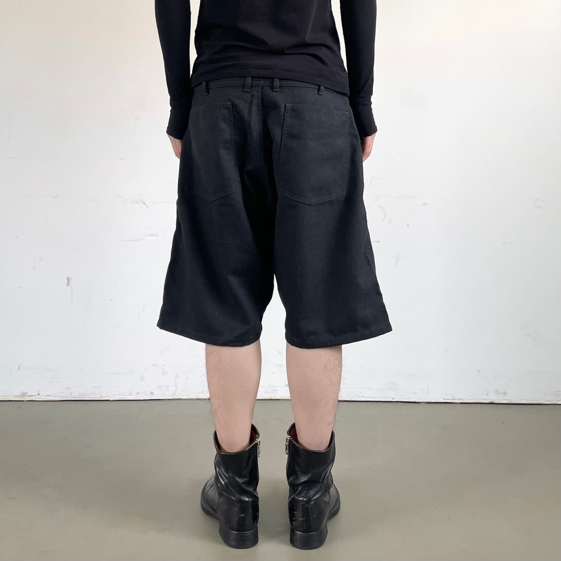 꼼데가르송 셔츠 절개 쇼츠 상품이미지4