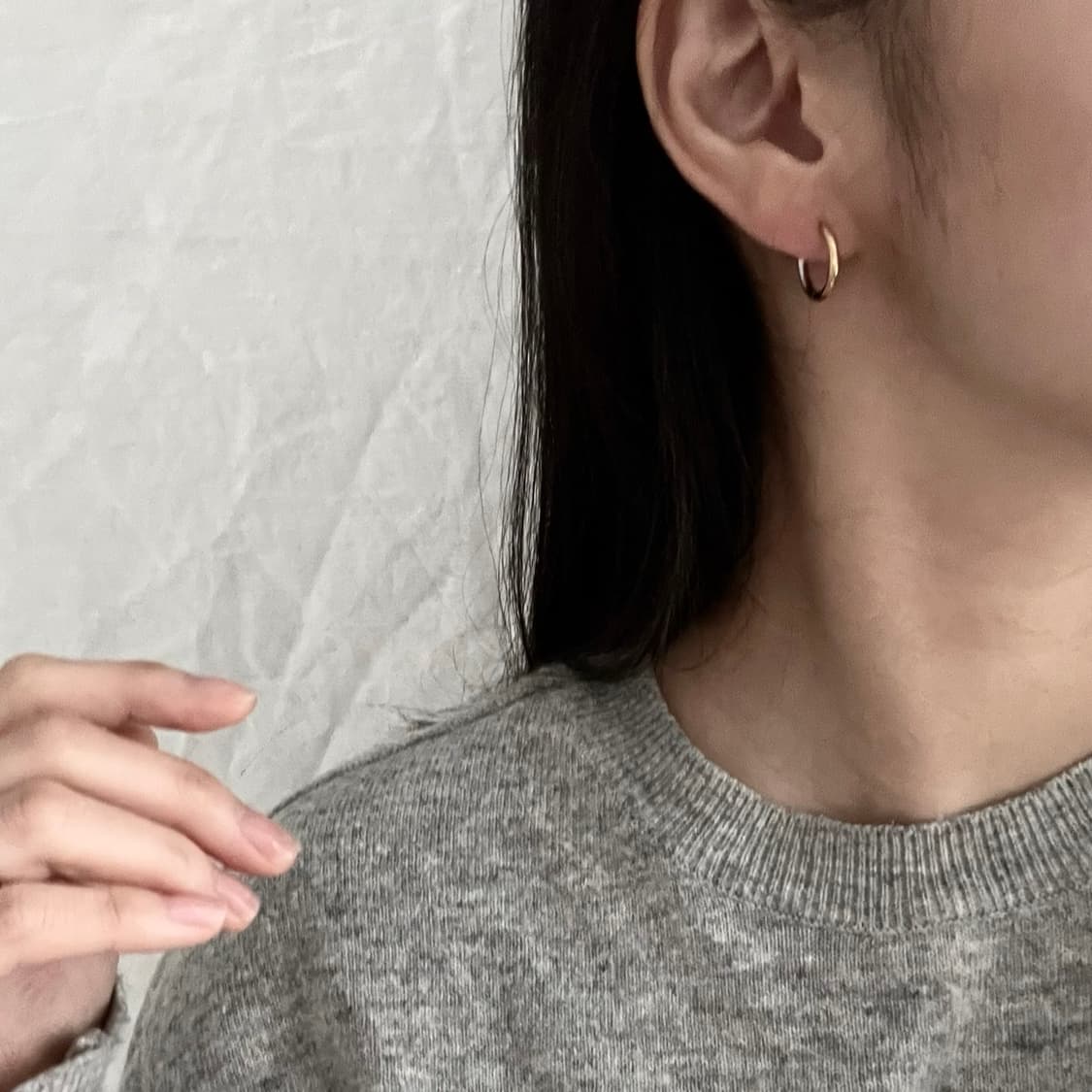 Half Ring Earrings 상품이미지2