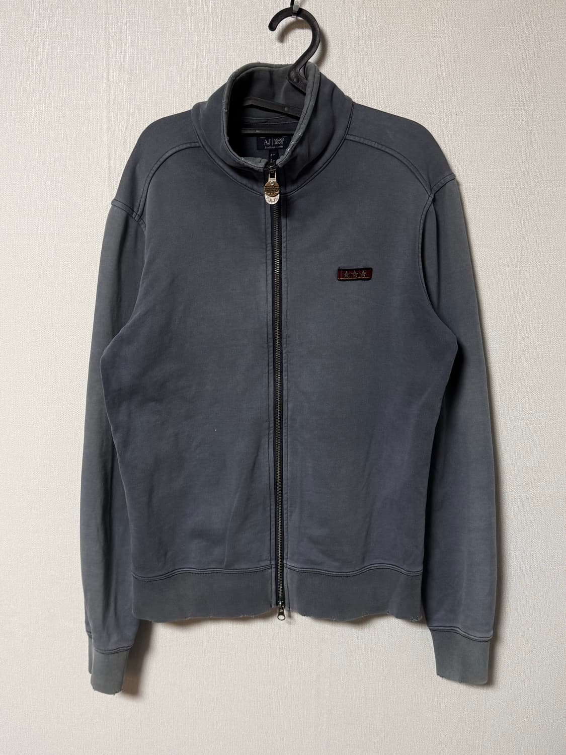 아르마니 진스 데미지 투웨이 코튼 자켓 상품이미지2