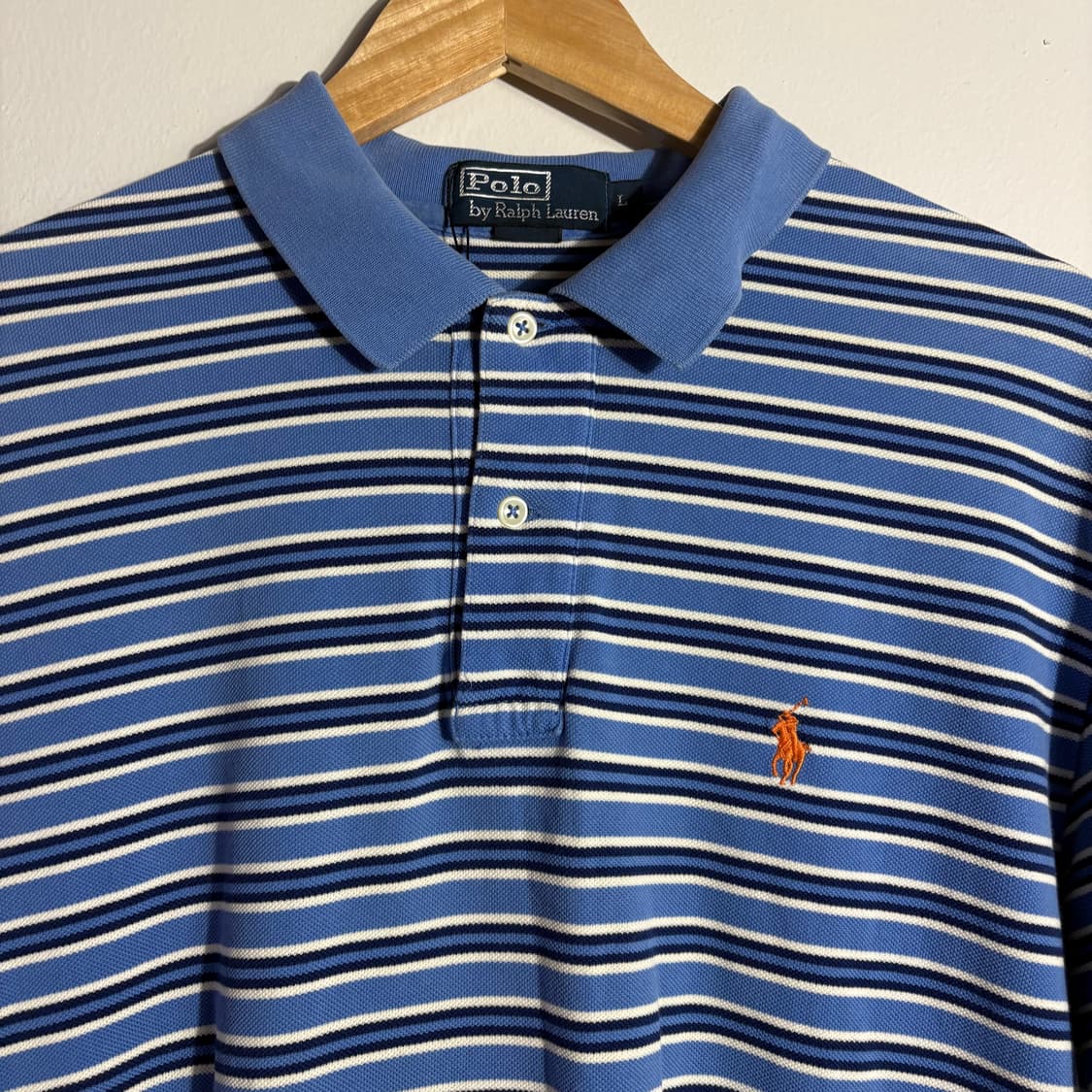폴로랄프로렌 스트라이프 반팔 카라티 (무료배송) 상품이미지2
