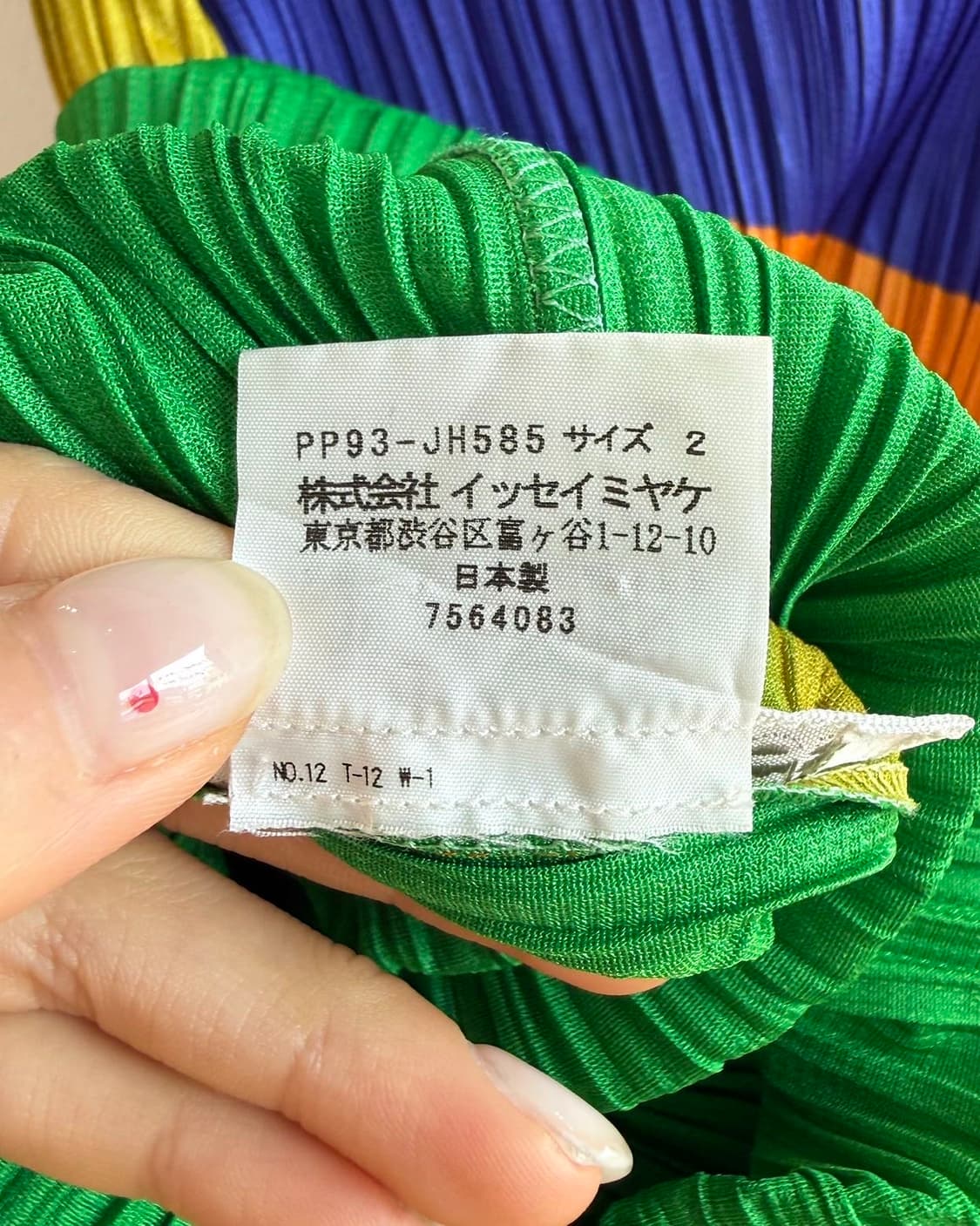 플리츠 플리즈 멀티컬러 슬리브리스 원피스  상품이미지9