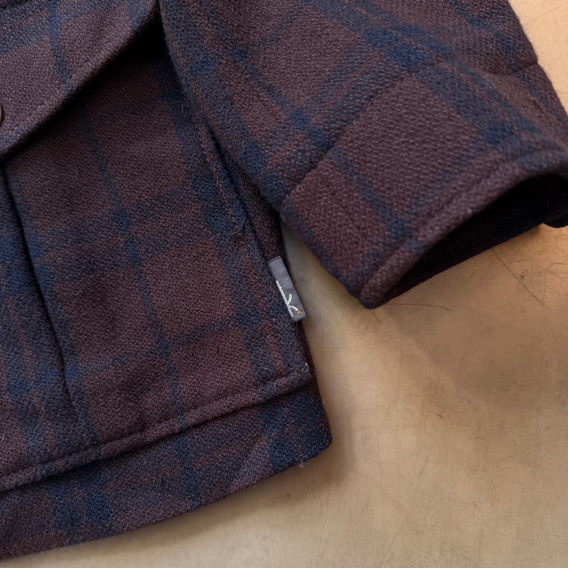 KAKA BY 카즈타카 카토 울혼방 코트 자켓 XL 상품이미지5