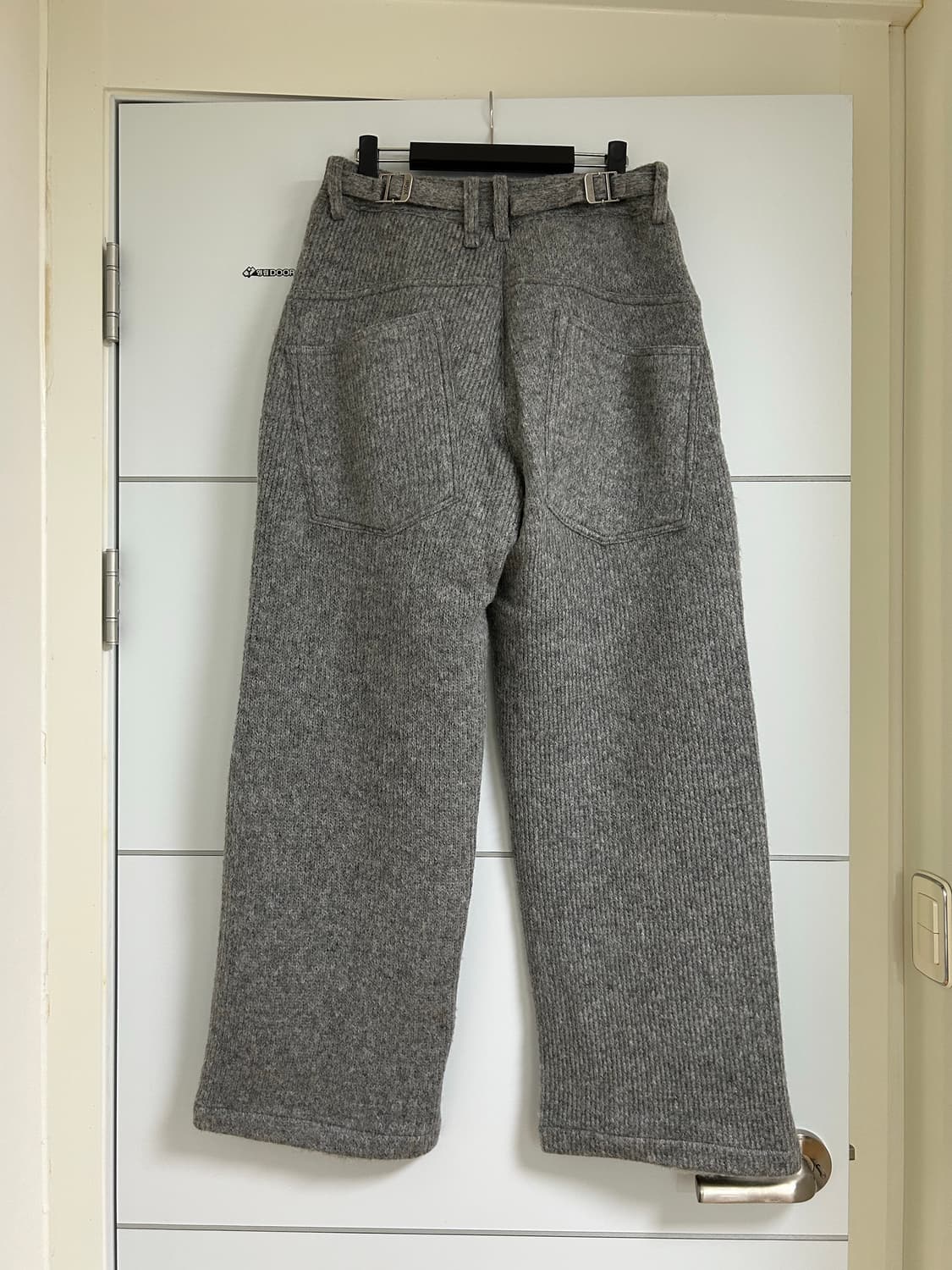 yiyae 이예 사이드 스트랩 울 팬츠 M 상품이미지8