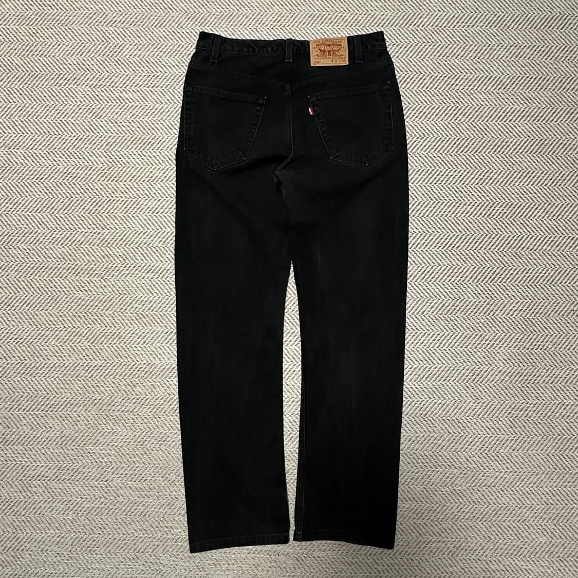 LEVI'S 505 00's mexico made black jeans 상품이미지2