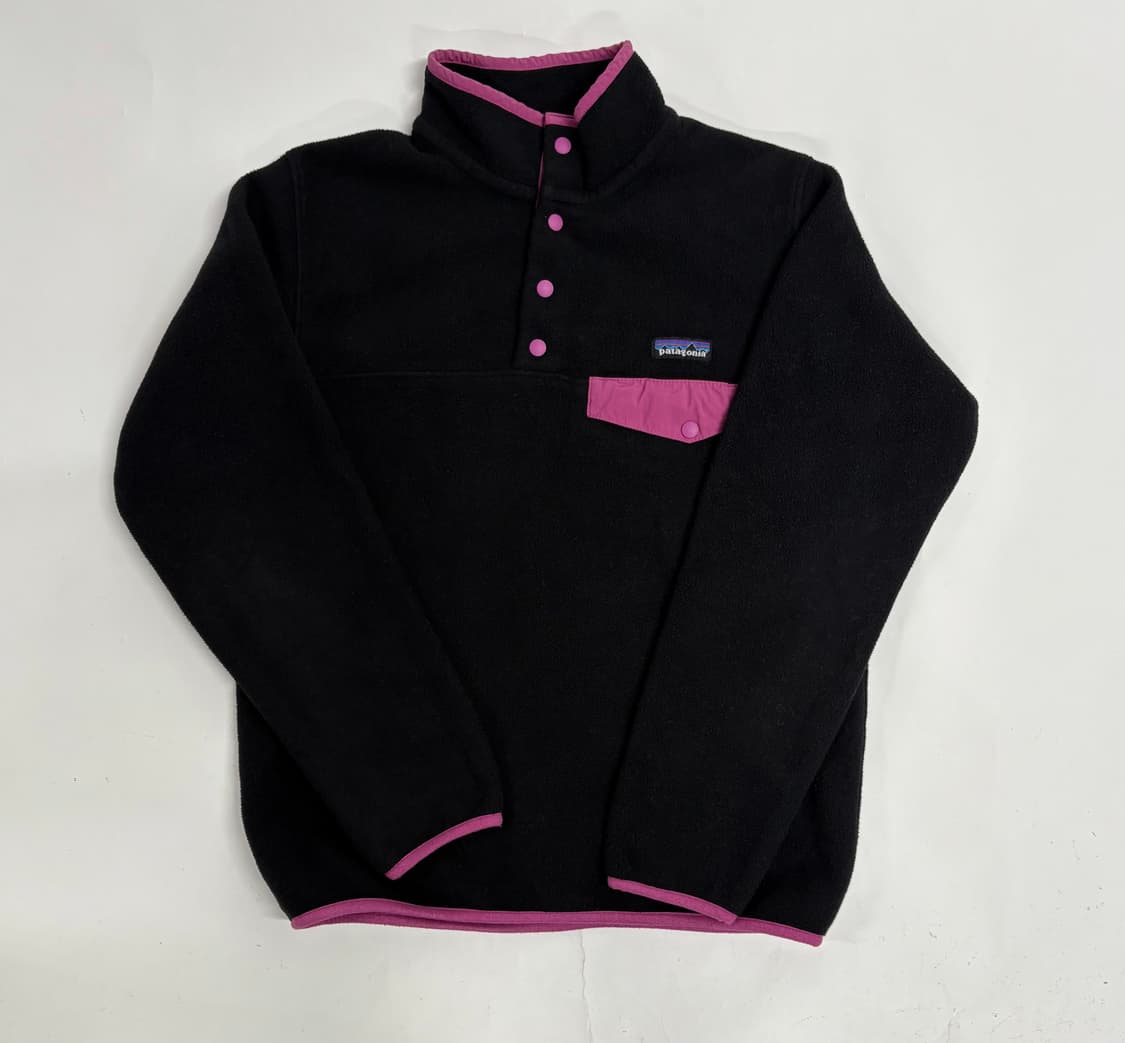 빈티지 파타고니아 신칠라스냅티 블랙/핑크 우먼즈S 상품이미지1