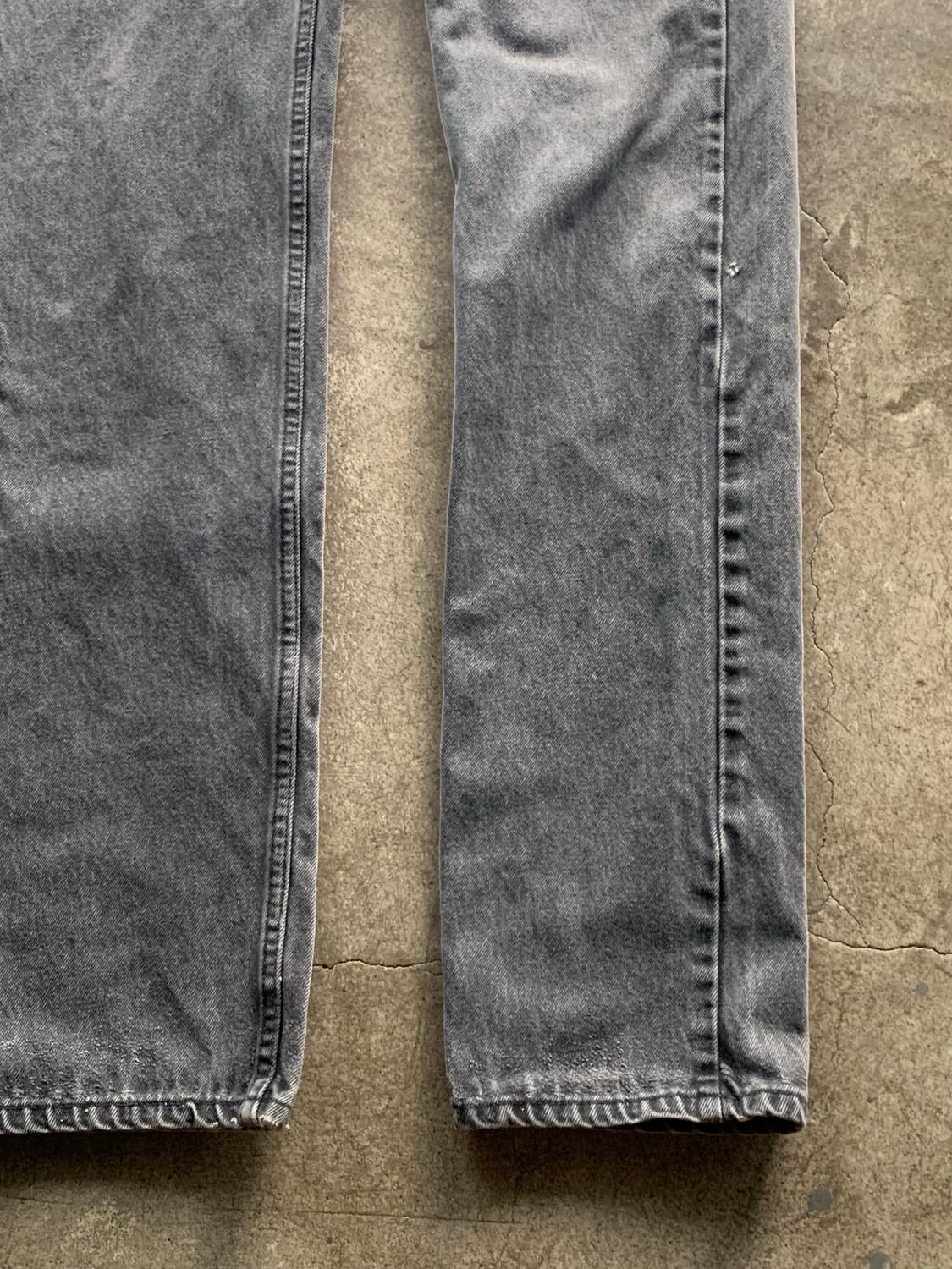 90s 리바이스 505 오렌지탭 블랙 데님팬츠 상품이미지7