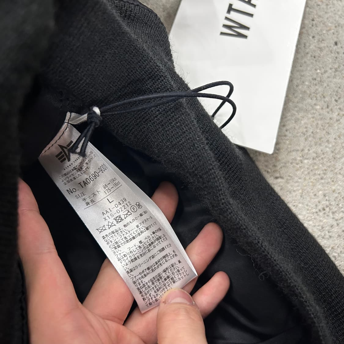 23FW WTAPS X ALPHA INDUSTRIES "N-2B" 상품이미지7