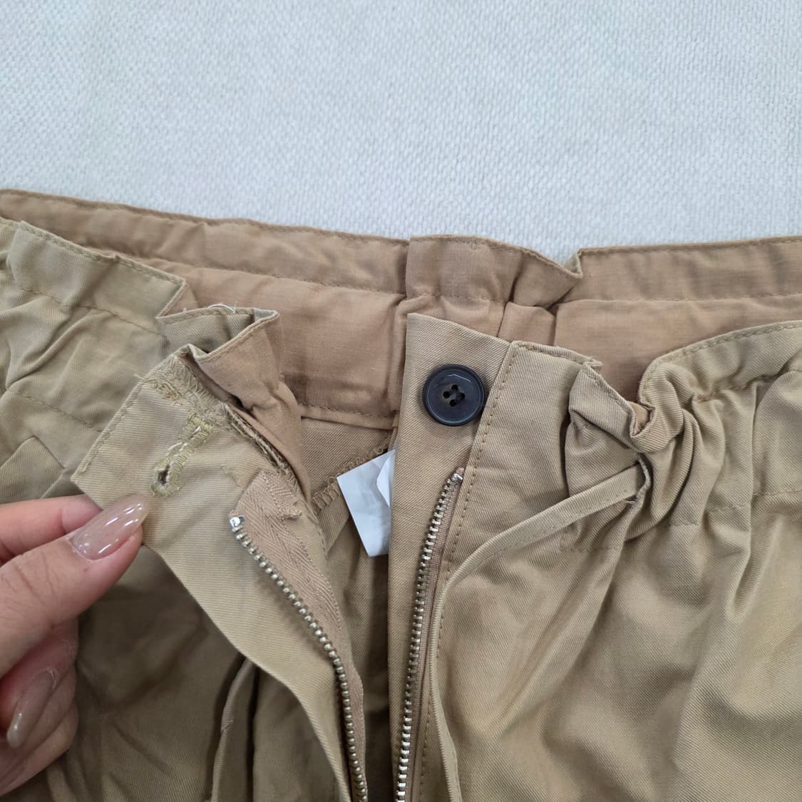 [실측] 바이민 와이드 밴딩 팬츠 0213J 상품이미지2