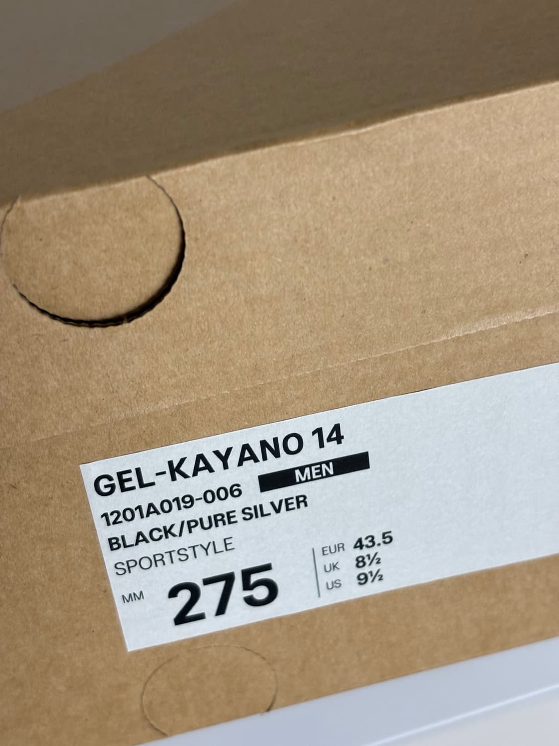 아식스 젤카야노 14 퓨어 블랙 실버 상품이미지4