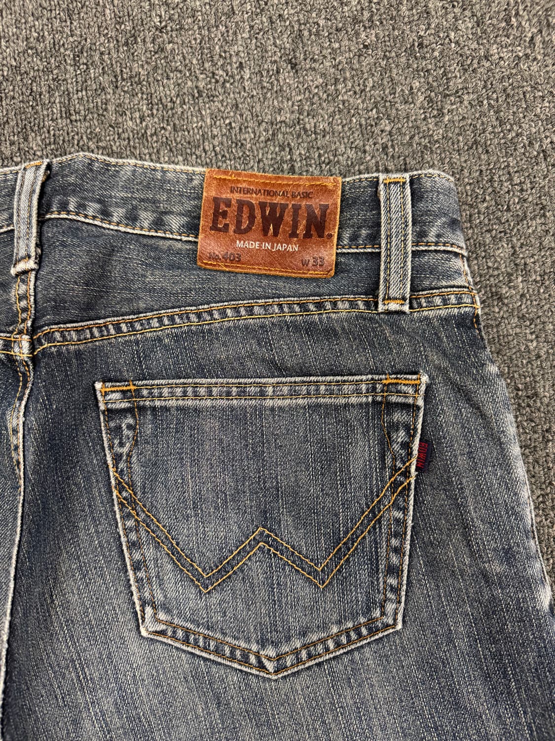 33)에드윈 빈티지 워싱 403 데님팬츠 상품이미지7