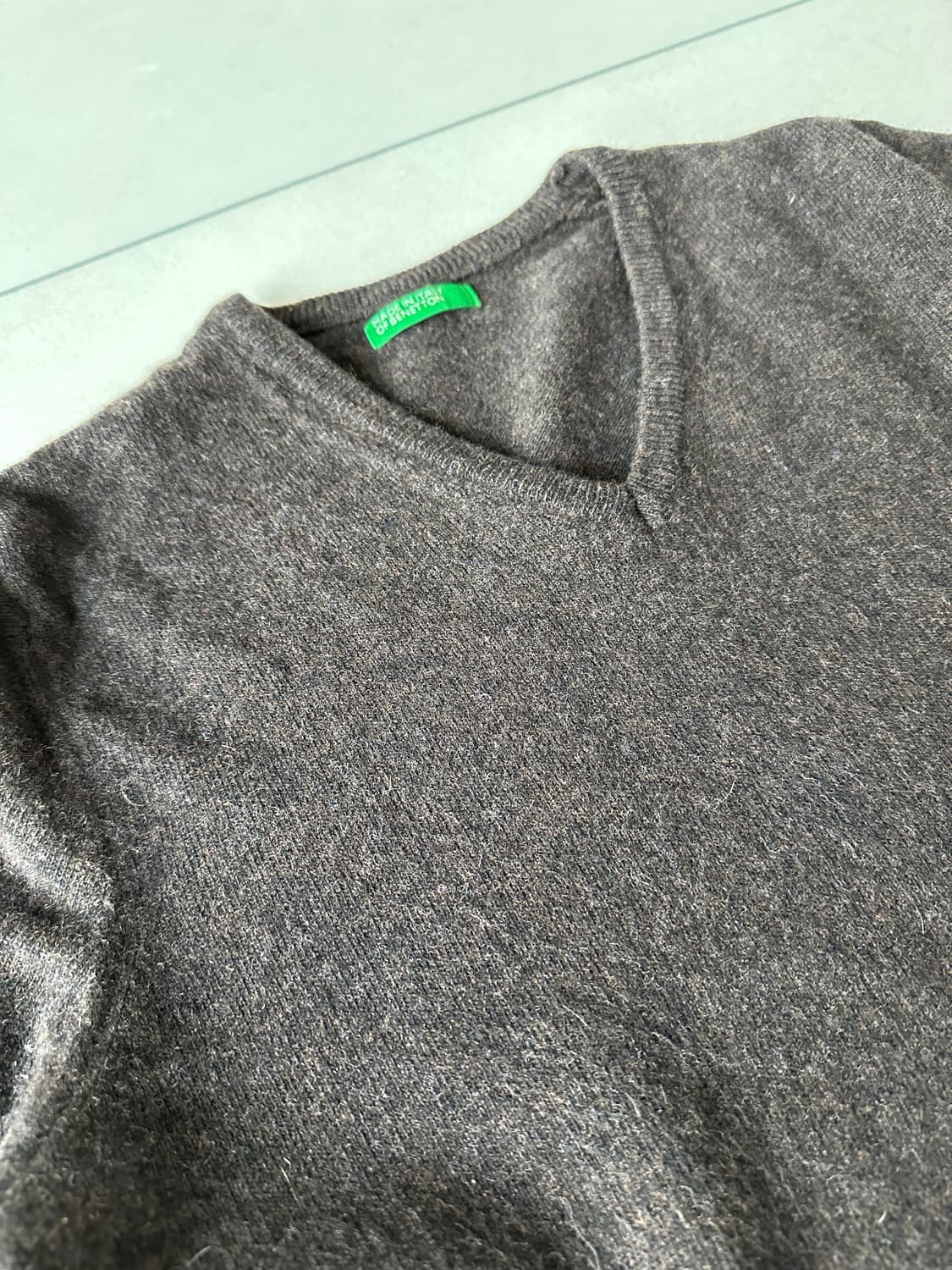 베네통 퓨어울 100 made in italy 상품이미지2