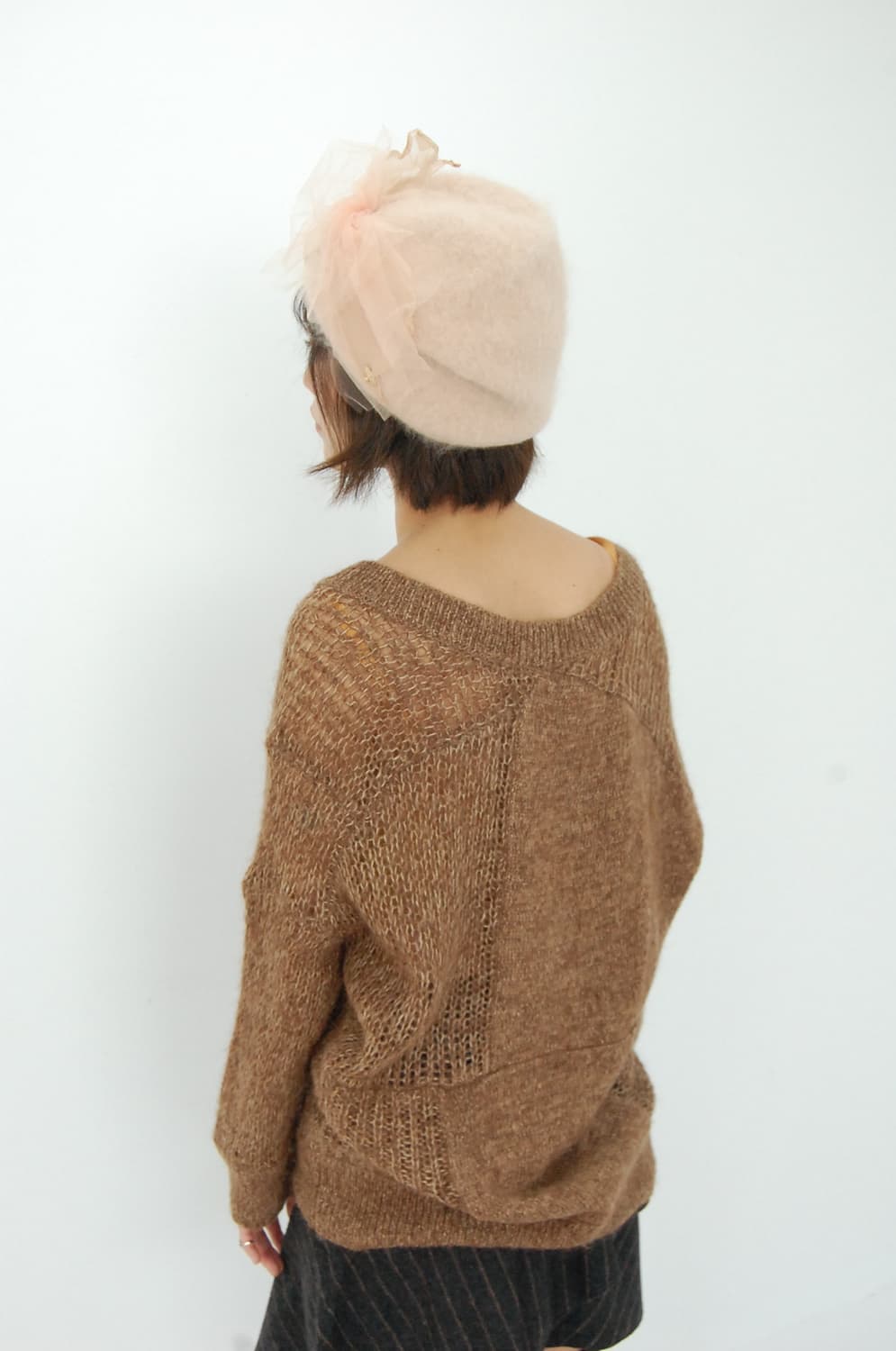 Ca4la angora lace detail beanie 상품이미지2