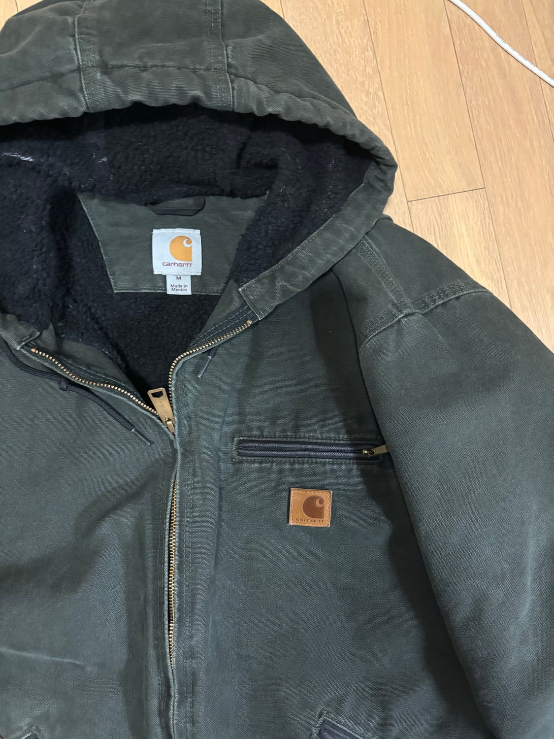 90s 칼하트 J141 시에라 자켓 MOS 상품이미지4