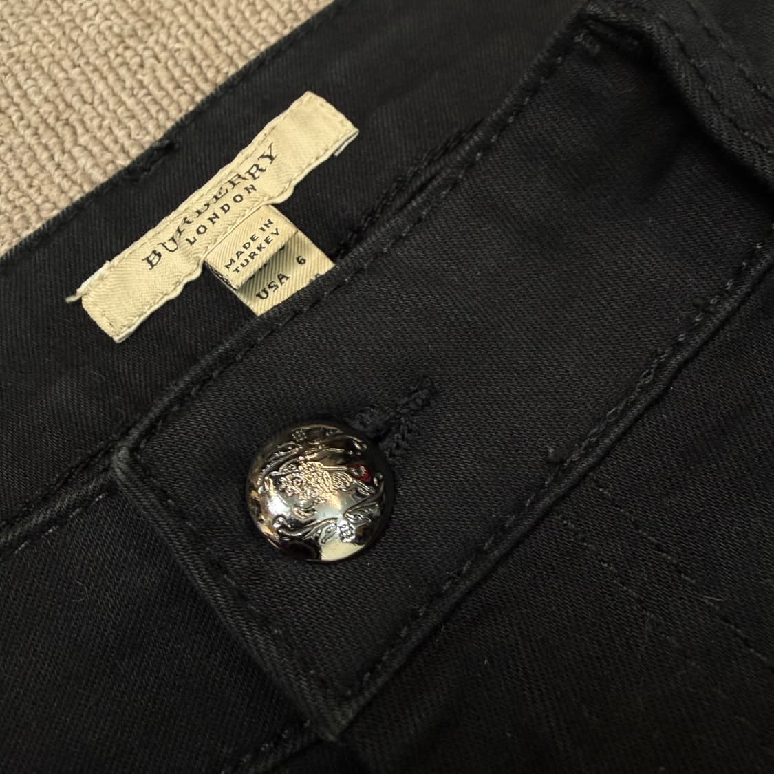 burberry 버버리 우먼스 블랙진 데님  상품이미지3