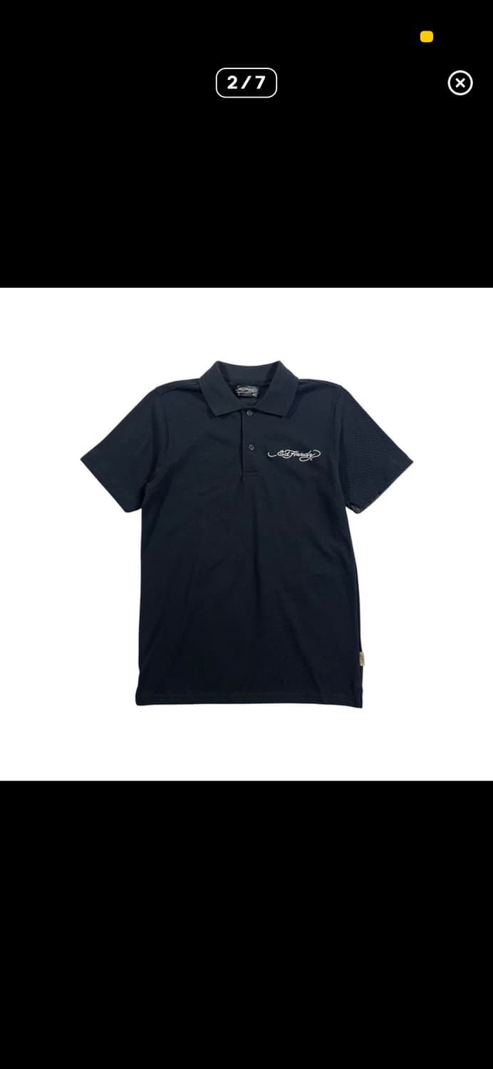 에드하디 스컬 해골 카라티 반팔 피케 셔츠 pk 펑크 상품이미지2